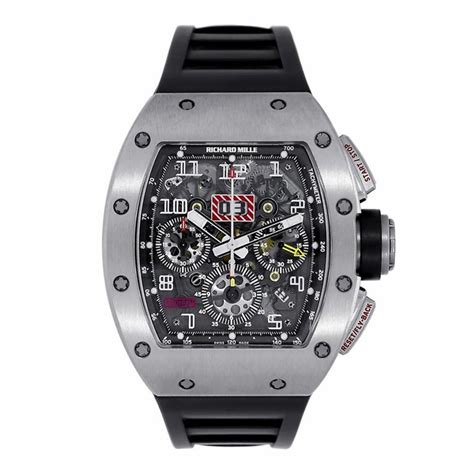 richard mille felipe massa flyback chronograph white gold rm011|Richard Mille RM 011 .